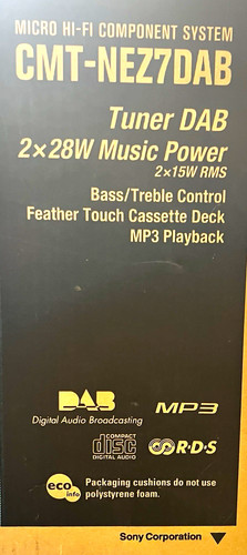 Sony cmt nez7dab - sony, hi-fi