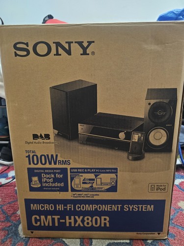 Sony cmt hx80r micro fi - micro, hi-fi